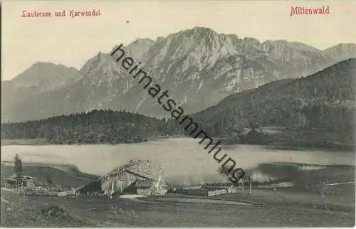 Lautersee und Karwendel - Verlag Stengel & Co. Dresden