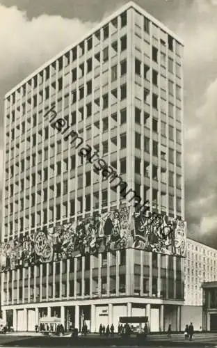 Berlin-Mitte - Haus des Lehrers am Alexanderplatz - Foto-AK - Verlag VEB Bild und Heimat Reichenbach