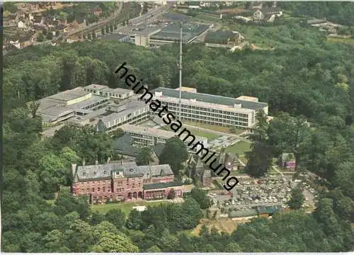 Saarbrücken - Funkhaus des Saarländischen Rundfunks - Luftaufnahme - Verlag Stuttgarter Luftbild Elsässer & Co.