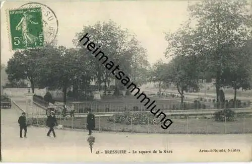 Bressuire - Le square de la Gare