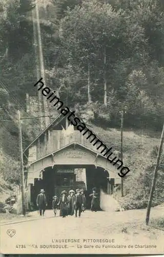 La Bourboule - La Gare du Funiculaire de Charlanne