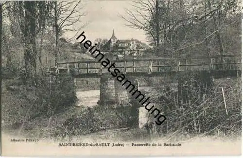 Saint-Benoit-du-Sault - Passerelle de la Barbaude