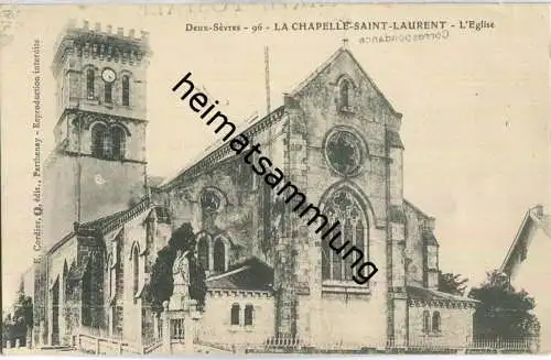 La Chapelle-Saint-Laurent - l'Eglise