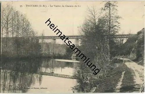 Deux-Sevres - Thouars - Le Viaduc du Chemin de fer