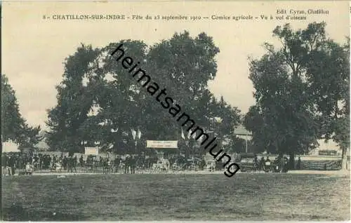 Chatillon-sur-Indre - Fete du 25.Septembre 1910 - Comice agricole