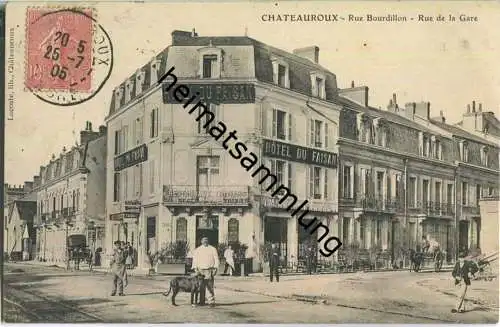 Chateauroux - Rue Bourdillon - Rue de la Gare