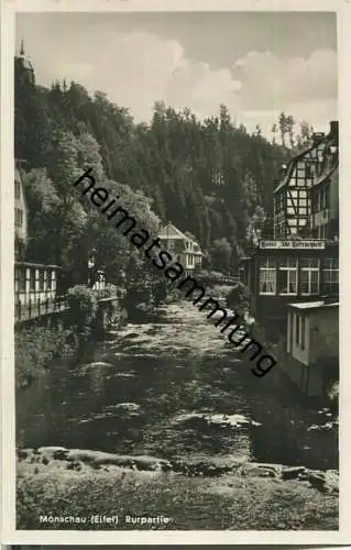 Montjoie - Monschau - Rur - Foto-AK 30er Jahre - Verlag J. G. Salzburg Monschau