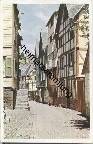 Montjoie - Monschau - Malerische Gasse - Foto-AK 30er Jahre - Verlag W. Giradet Essen