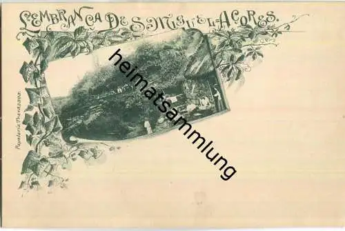 Lembranca de S. Miguel Acores - Verlag Papelaria Travassos ca. 1895