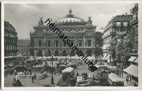 Paris - Place de l'Opera - Foto-AK 40er Jahre - Verlag Les Editions d'Art Paris