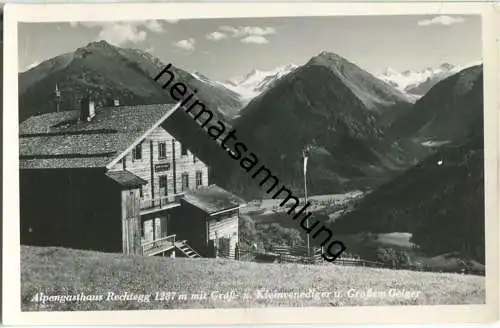 Alpengasthaus Rechtegg - Foto-AK - Verlag Karl Haldinger Zell am See