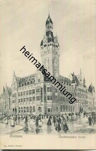 Bremen - Norddeutscher Lloyd - Verlag Aug. Antholz Bremen