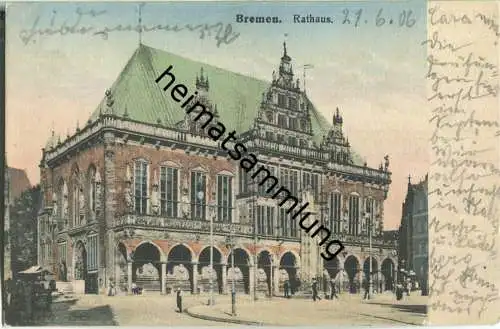 Bremen - Rathaus - Verlag Hugo Meyer Bremen