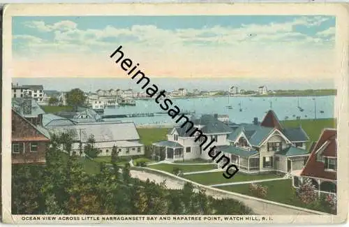 Rhode Island - Watch Hill - Little Narragansett Bay