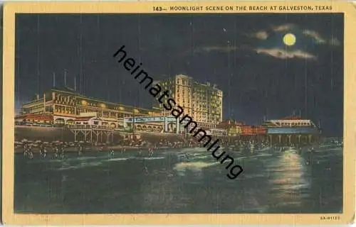 Texas - Galveston - Moonlight