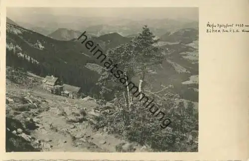 Ötscher Schutzhaus Foto-AK