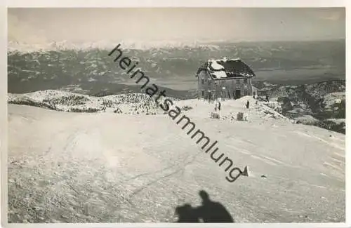 Zirbitzkogel - Schutzhaus im Winter - Foto-AK - Verlag K. Glantschnigg Graz