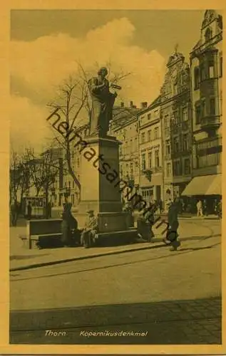 Thorn - Kopernikusdenkmal - Verlag Foto-Rinke Coppenbrügge