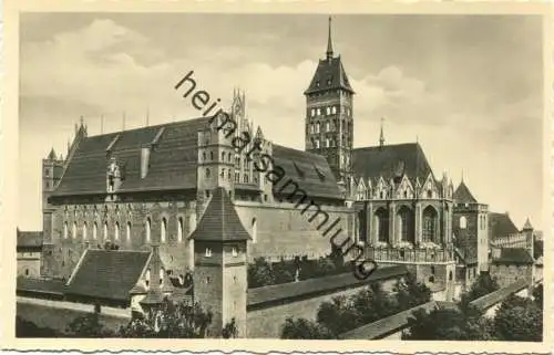 Marienburg - Hochschloss - Foto-AK - Verlag Fred. Preuss Marienburg