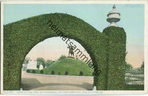 New Orleans - Tomb of the army of Tennessee - Metaire Cemetery