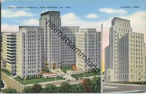 New Orleans - New Charity Hospital - Nurses Home