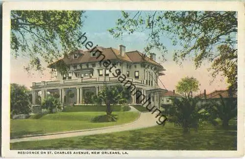 New Orleans - Residence on St. Charles Avenue