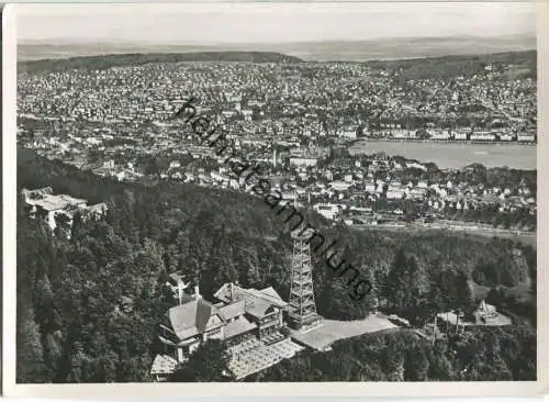 Uetliberg Restaurant Uto-Kulm - Foto-Ansichtskarte - Verlag Photoglob-Wehrli & Vouga & Co. AG Zürich