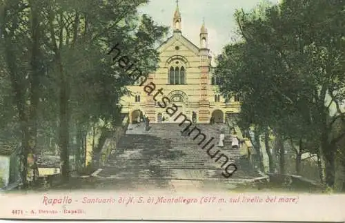 Rapallo - Santuario di N. S. die Mont' Allegro ca. 1900