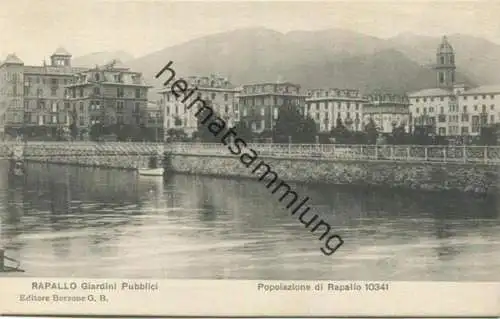 Rapallo - Giardini Pubblici ca. 1910