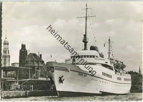 Seebäderschiff Bunte Kuh - Foto-Ansichtskarte - Verlag Hans Andres Hamburg