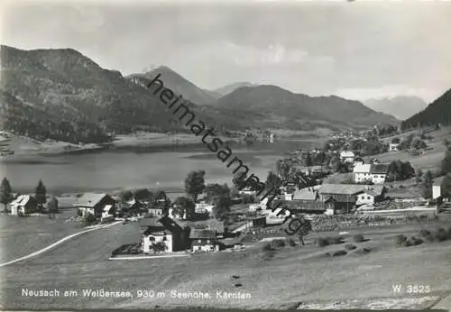 Neusach am Weissensee - Foto-AK Grossformat - Verlag Prof. Gustav Fenz Wien