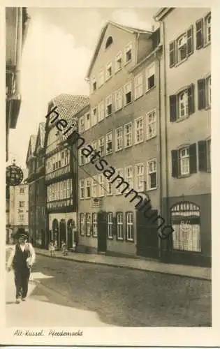 Kassel - Pferdemarkt - Foto-AK - Verlag Bruno Hansmann Kassel