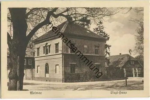 Weimar - Liszt-Haus - Verlag Hermann Paris Volkstadt