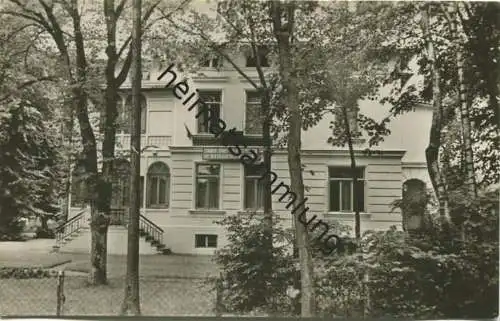 Prerow - Strandstraße FDGB-Erholungsheim "Haus Bleisch" - Foto-AK - VEB Volkskunstverlag Reichenbach