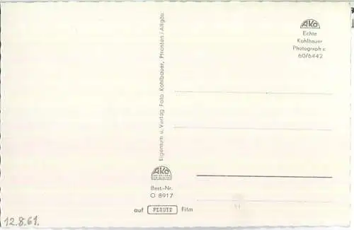 Leuchtenberg - Foto-Ansichtskarte - Verlag Kohlbauer Pfronten 60er Jahre