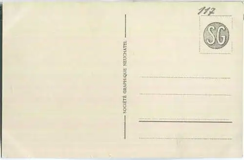 Schöllenenbahn und Gotthardstrasse - Edition Societe Graphique Neuchatel 20er Jahre