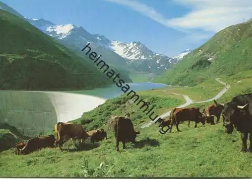 Le barrage des Toules sur la route du Grand-St-Bernard - AK Grossformat