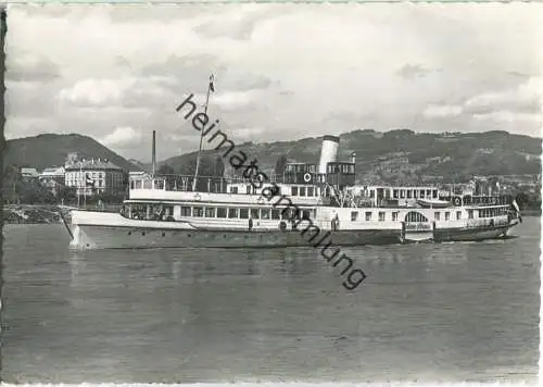 Fahrgastschiff Johann Strauss - Erste Donau-Dampfschiffahrts-Gesellschaft - Verlag Prof. Gustav Fenz Wien