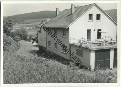 Hartmühle - Pension Hartmühle - Inhaber Heinrich Keim - Foto-Ansichtskarte Großformat 60er Jahre