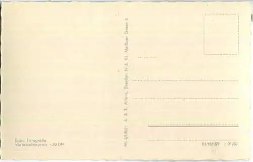 Rathmannsdorf - Gasthaus Tiefer Grund - Foto-AK - Verlag A. & R. Adam Dresden 1960