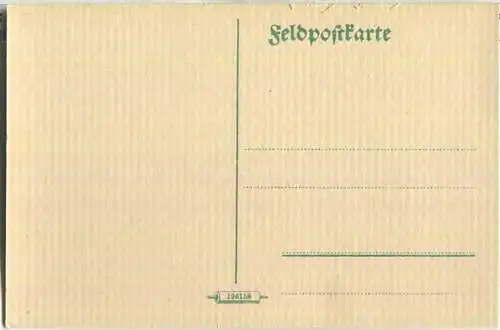 Loivre - Marktplatz - Feldpostkarte - signiert Reffel