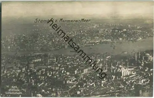 Stambul - Marmara-Meer - Foto-Ansichtskarte - Verlag F. Finke Wilhelnshaven