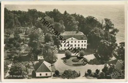 Hjellö Herrgard - Gate - Flugaufnahme - Verlag AB Aeronautic Stockholm