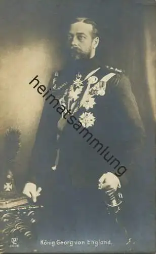 Vereinigtes Königreich - König Georg von England - Verlag Gustav Liersch & Co. Berlin