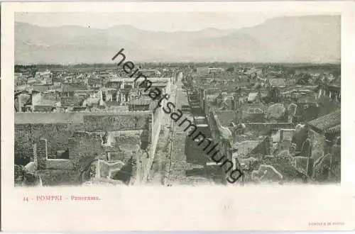 Pompei - Panorama - Verlag Richter & Co. Napoli