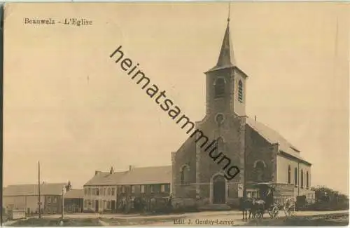 Beauwelz - L'Eglise - Verlag J. Gerday-Lemye - Feldpost