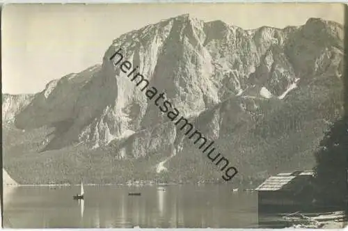 Altaussee - Triffelwand - Foto-Ansichtskarte - Verlag Jos. Kain Mitterndorf