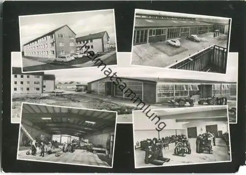 Nienburg - DEULA Schule - Traktor - Foto-Ansichtskarte - Verlag Foto-Boediger Wunstorf