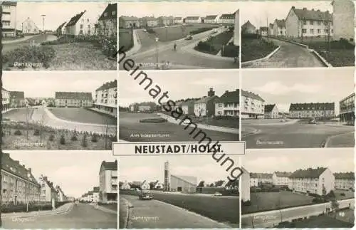 Neustadt in Holstein - Danzigerstraße - Foto-Ansichtskarte - Verlag Ferd. Lagerbauer & Co. Hamburg