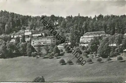 Allerheiligenberg - Heilstätte - Foto-AK - Verlag Photoglob-Wehrli Zürich gel. 1967